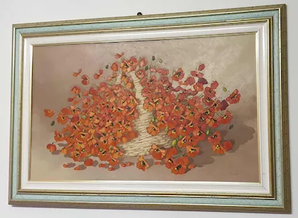 QUADRO AD OLIO SU TELA DI MARIO BONOMETTI - Foto 5