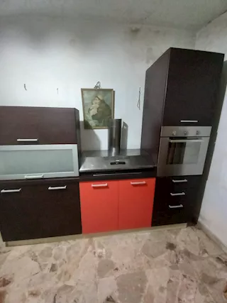 cucina linera bicolore 240
