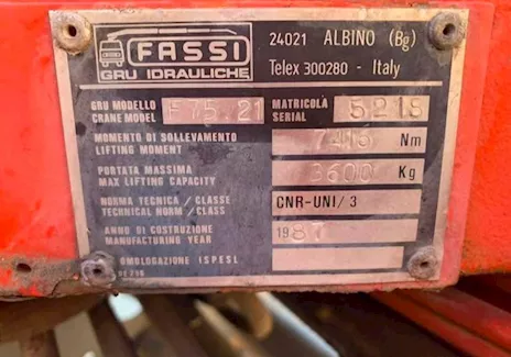 Fassi gru