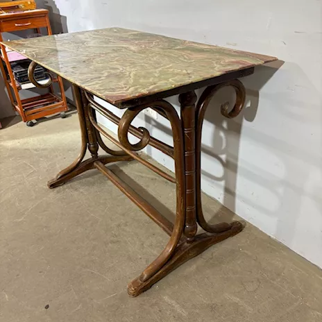 Antico tavolo Thonet art decò 1940 - Foto 6