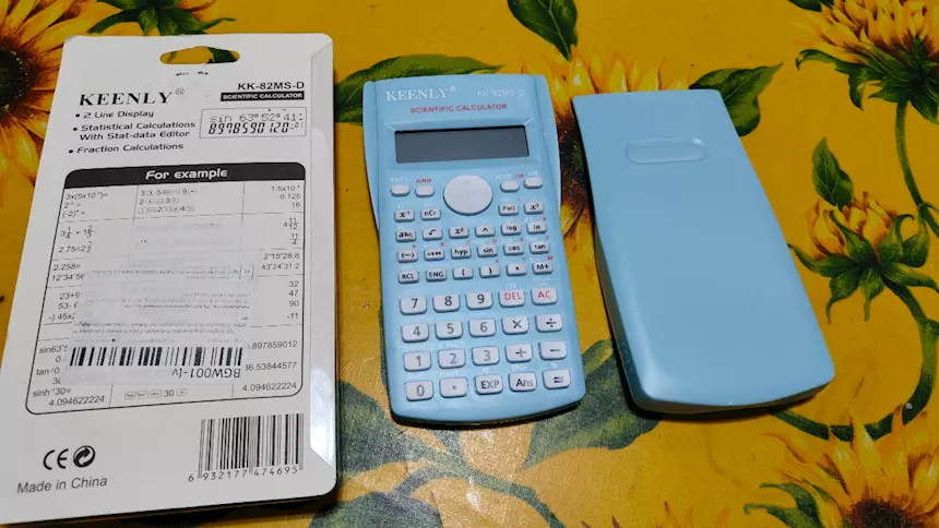 Calcolatrice scientifica nuova KK-82MS-D