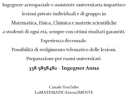 Ripetizioni matematica fisica