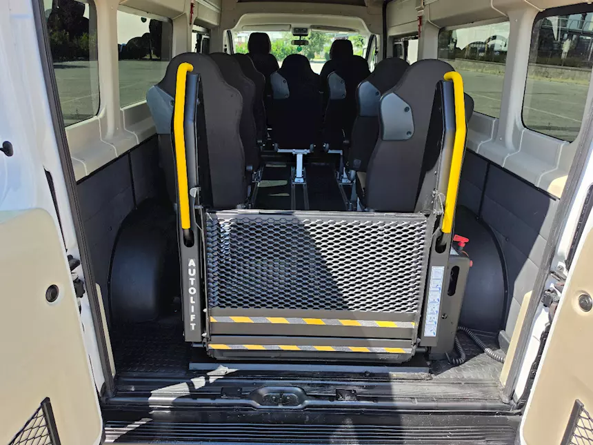 Foto 3Fiat Ducato Maxi Passo Extra 9 Posti Trasporto Disabili, con pedana