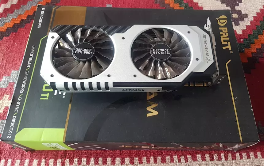 Geforce Palit Jetstream 980 ti 6gb