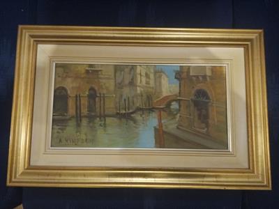 Quadro ad olio manfredi