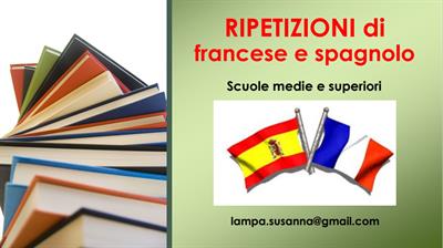 Ripetizioni francese/spagnolo Traduttrice Iscritta Tribunale