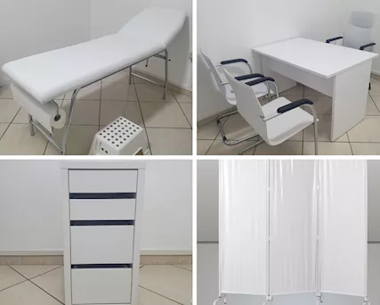 Arredamento ed ecografi per studio medico