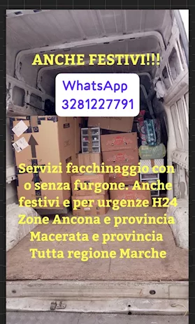 Piccoli traslochi ad Ancona e provincia