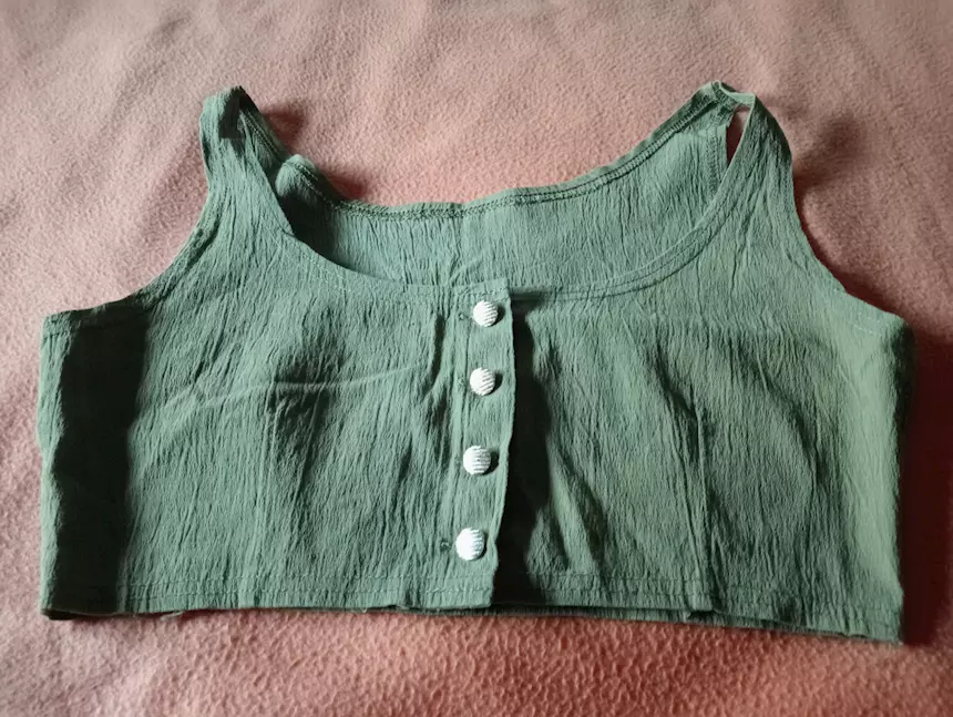 Foto 6Abbigliamento donna vintage mare, color verde militare, ottimo stato