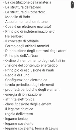 Appunti universitari di chimica