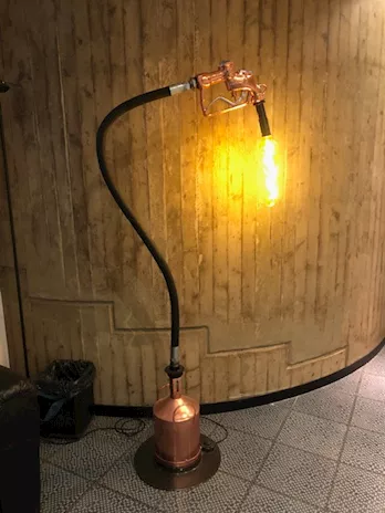 Lampada artistica