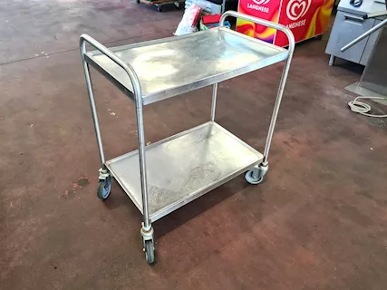 Carrello inox per mensa usato