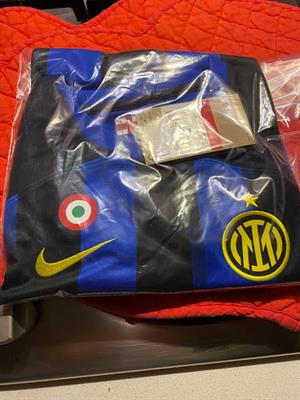 Inter Maglia Stadium Home Ufficiale 2023 / 24 Originale Nike, taglia l - Foto 4
