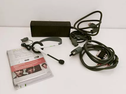Microsoft XBOX 360 Fat 120Gb Nera con Controller e Cuffie - Foto 2