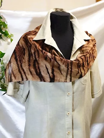 Camicia camicetta donna misto lino beige tg. L - Made in Ita