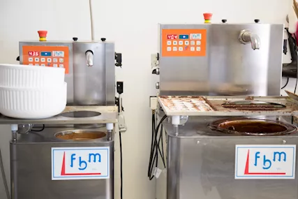 Attrezzature per lavorazione cioccolato