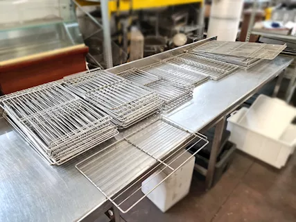 Griglie per frigo professionale in inox usate