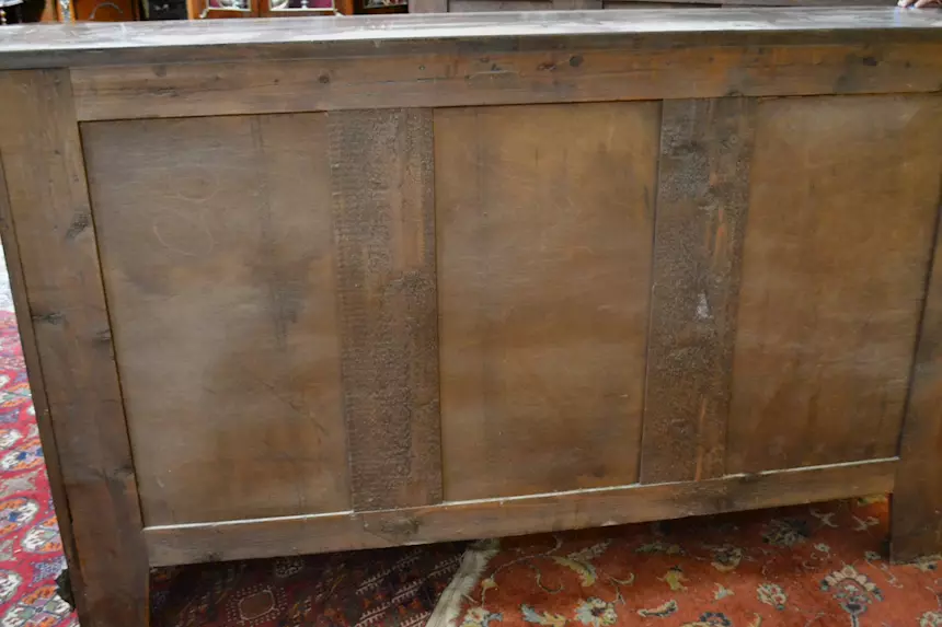 Libreria-credenza metà del XX secolo stile Rinascimento - Foto 11