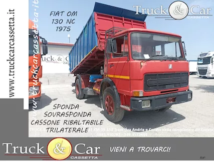 Fiat OM - 130 NC - 1975 - Ribaltabile trilaterale