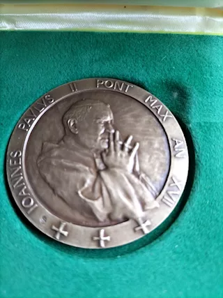 Medaglia 1995 Città del Vaticano G. Paolo II