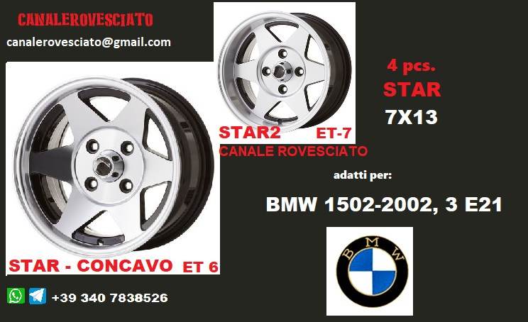 Cerchi Ford AR 7x15 Mustang Falcon Torino Fairlane