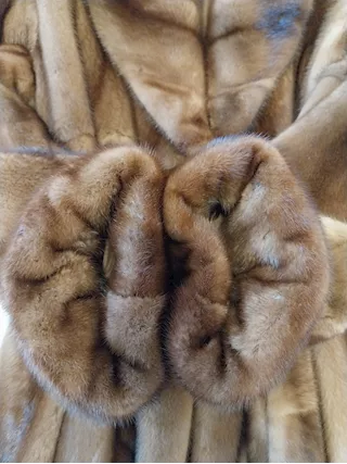 Cappotto pelliccia di visone, taglia 44 - Foto 5