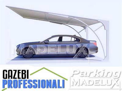 Carport tettoia auto box copertura gazebo pvc, marca MadeluX - Foto 3