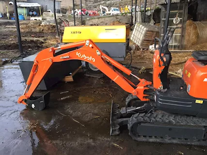 Miniescavatore Kubota 8quintali