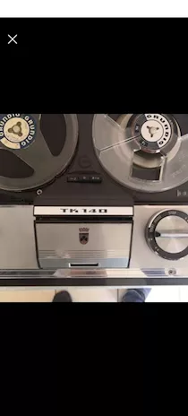 Registratore valvole a Bobine grundig TK140 anno 1960 comple, ottime condizioni - Anteprima 3