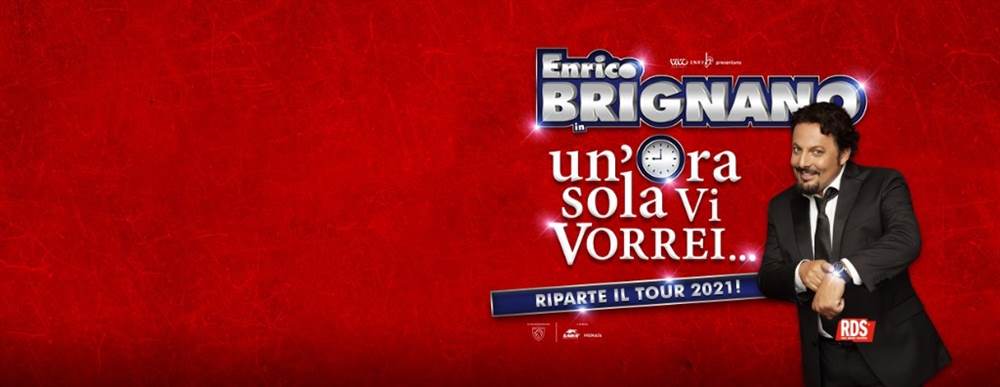 2 biglietti Enrico Brignano Bologna 06/12