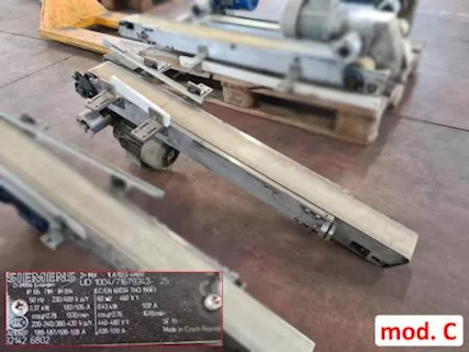 Vari nastrini trasportatori usati, marca MarelliMotori, mod. MAA6612B00017 - Foto 4