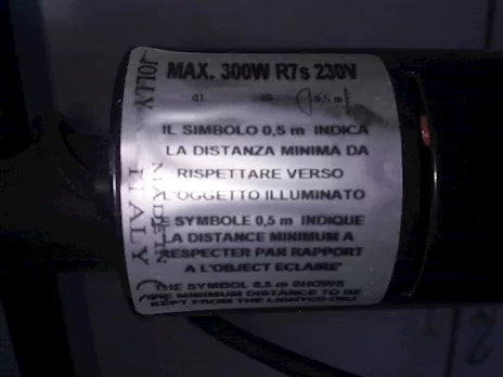 Lampada piantana luce alogena ad altezza regolabile con diffusore - Anteprima 4