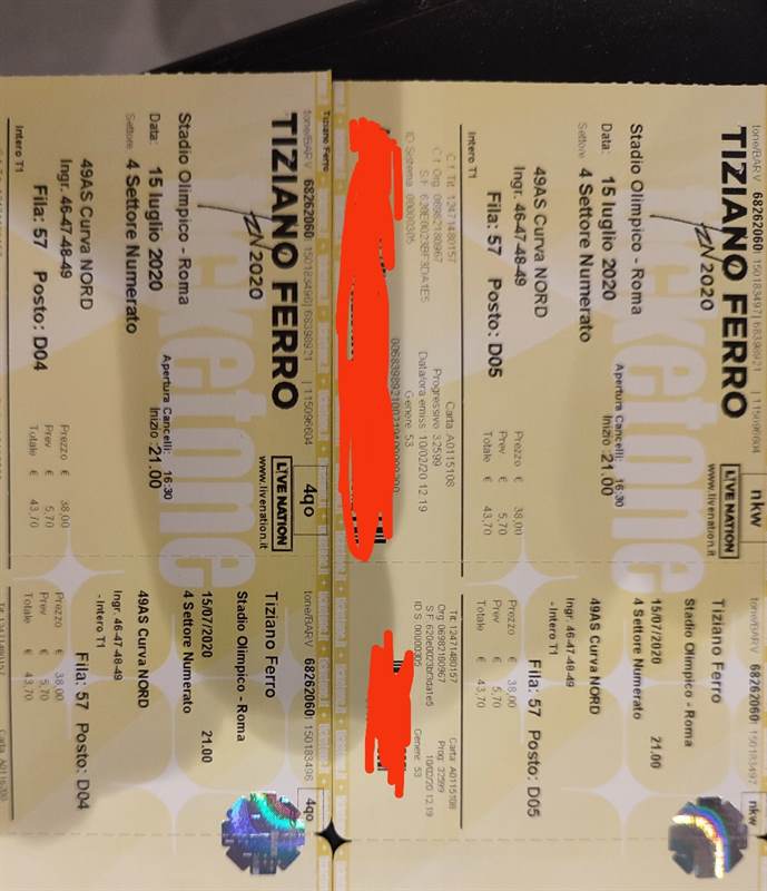 Concerto Tiziano Ferro Roma