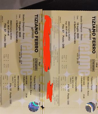 Concerto Tiziano Ferro Roma