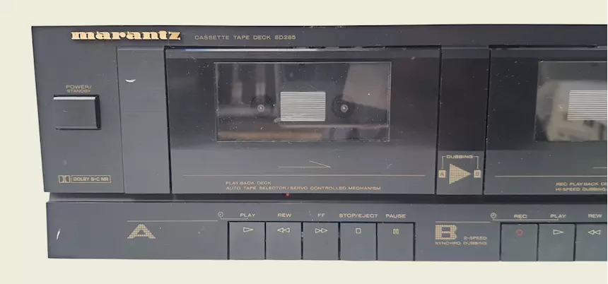 Foto 4Doppia piastra marantz sd285 (2) vintage