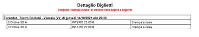 Biglietti Teatro Goldoni Venezia