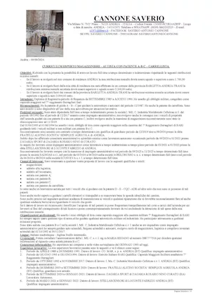 Esperto Magazziniere con patente
