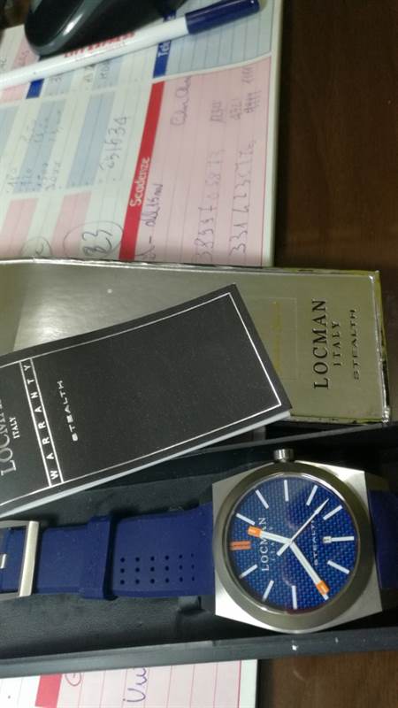Foto 4Locman Stealth Titanio Data ref 201, colore bianco