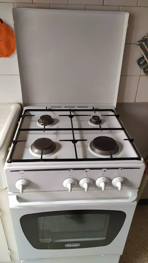 Cucina a gas De Longhi 4 fuochi + forno - Foto 3