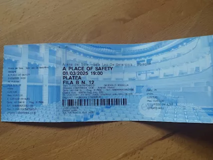 Biglietto teatro Arena del Sole