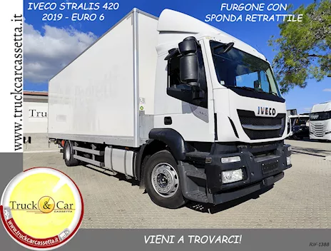 Rif.1388 Iveco Stralis 420 - 2019 - Furgone con sponda
