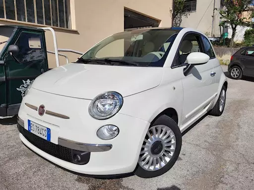 FIAT 500 1,2 GPL-LOUNGE-TAGLIANDI FIAT-OK NEOPATE