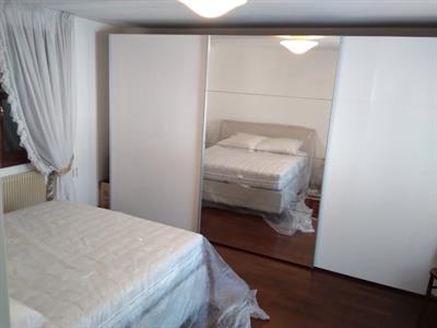 Armadio scorrevole bianco laccato L.360