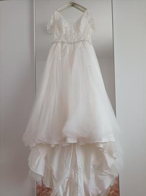 Vestito sposa, modello ampio, taglia 48 - Foto 3
