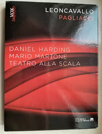 DVD + CD Leoncavallo Pagliacci - Daniel Harding, Mario Marto