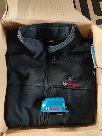 Giacca riscaldabile Bosch GHJ12+18V nuova