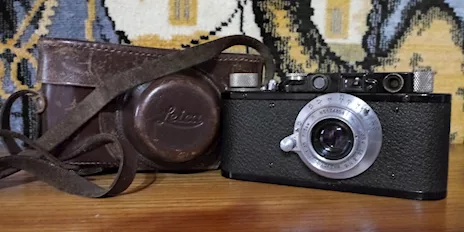 Leica II black nickel+ Ottica Industar 50/3.5