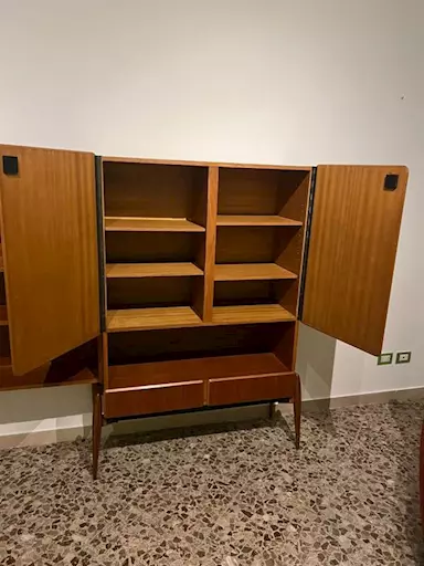 Libreria in teck anni 60, perfetta in tutto