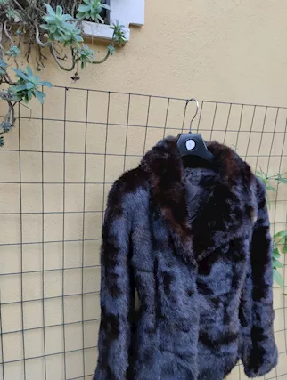 Pelliccia di seconda mano visone, taglia s - Foto 4