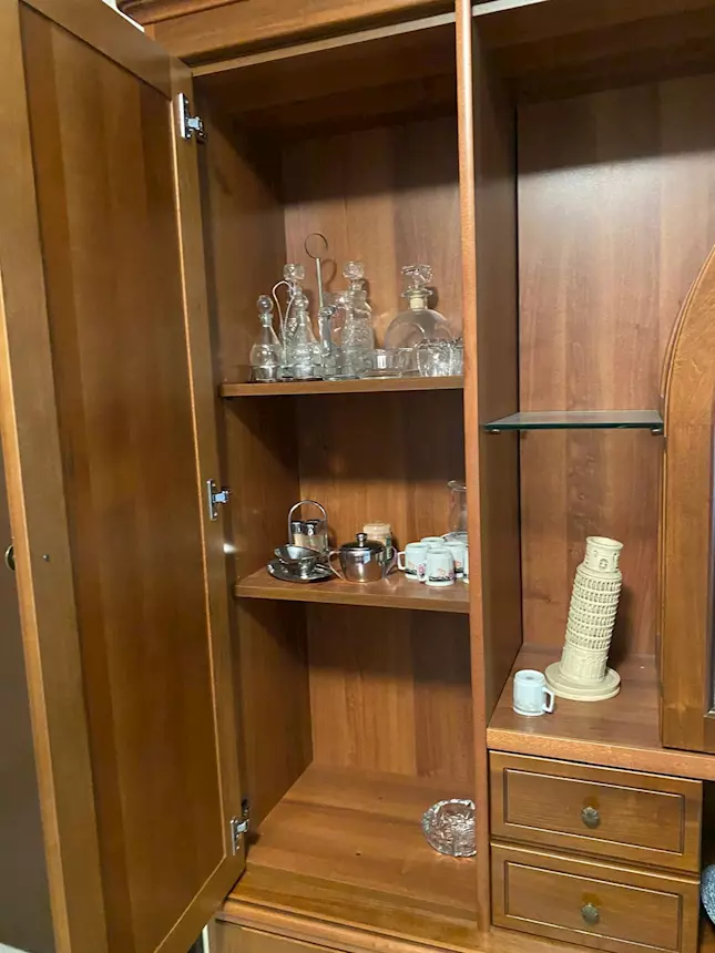 Mobile a parete per salotto in legno massello - Foto 7
